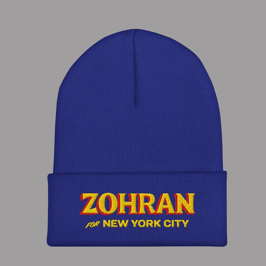 Zohran For New York City Beanie Hat