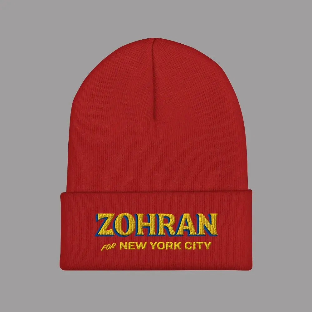 Zohran For New York City Beanie Hat theclothingtribe