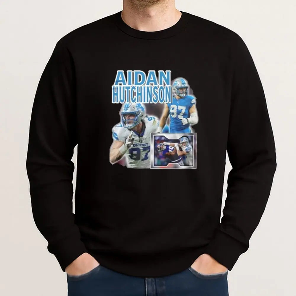 Lions Tyleik Williams Aidan Hutchison Shirt theclothingtribe