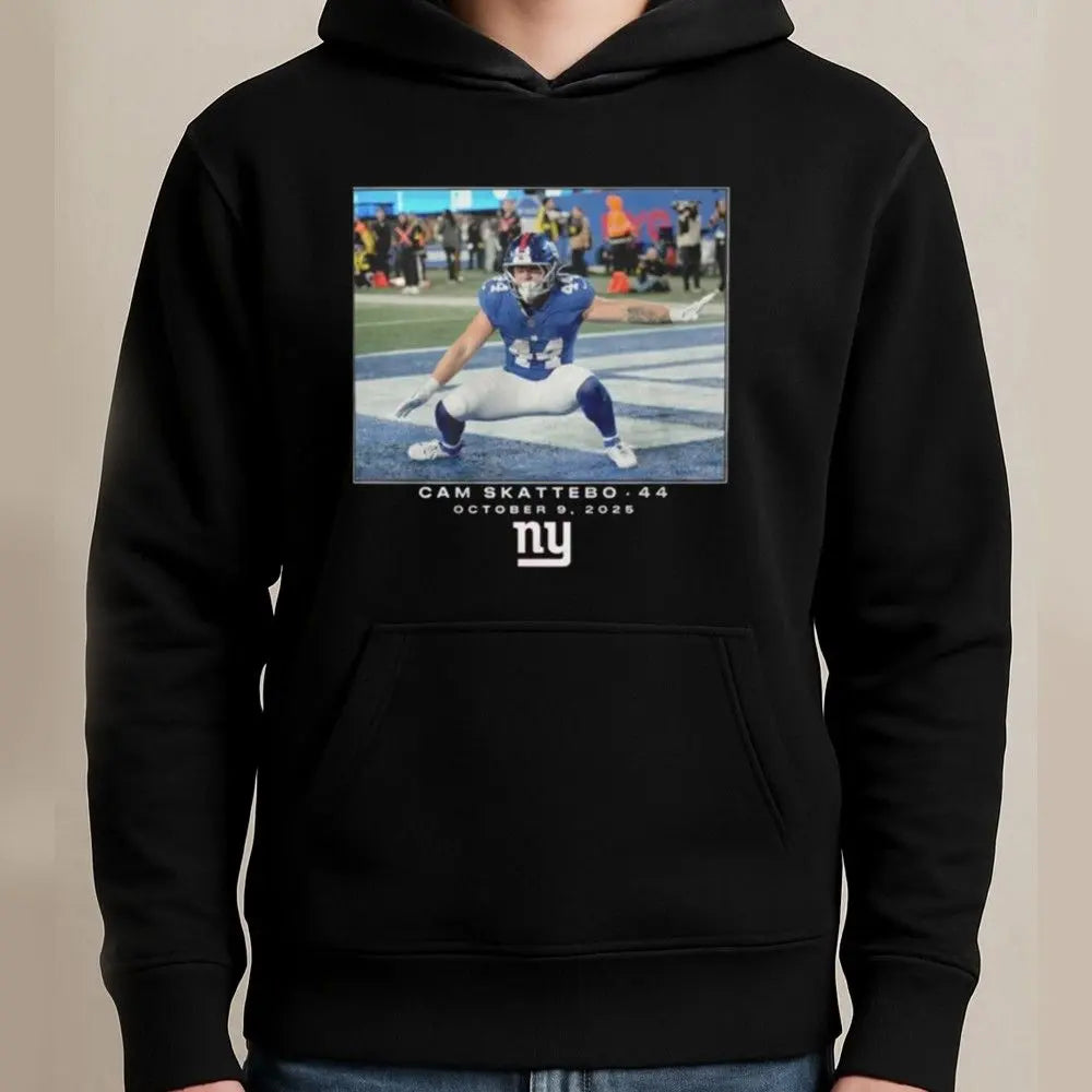 Giants John Michael Schmitz Cam Skattebo 44 Shirt theclothingtribe