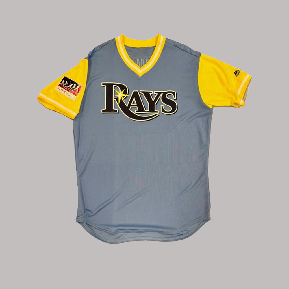 2018 Rays Jamie Schultz Jersey