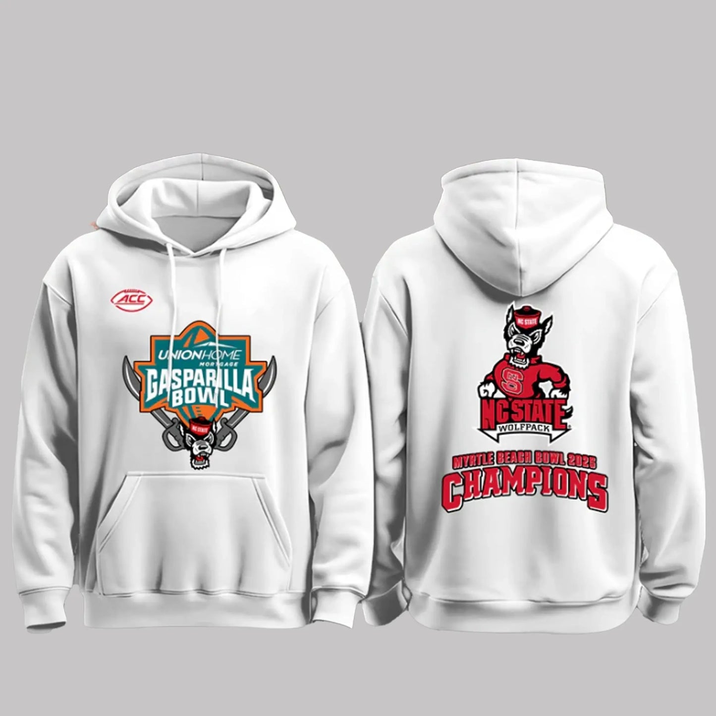 2025 Gasparilla Bowl Champs NC State Wolfpack Myrtle Beach Bowl Shirt