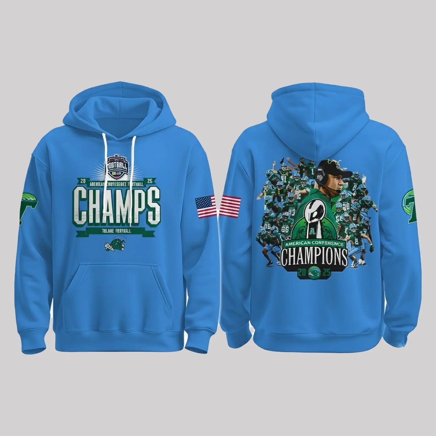 2025 Tunale ACC American Conference Champions Hoodie theclothingtribe