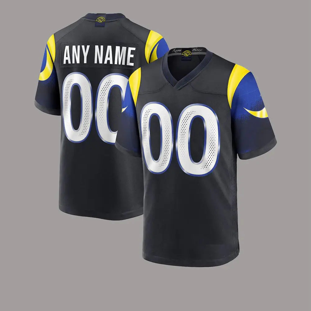 2025 Midnight Blue Los Angeles Rams Jersey theclothingtribe