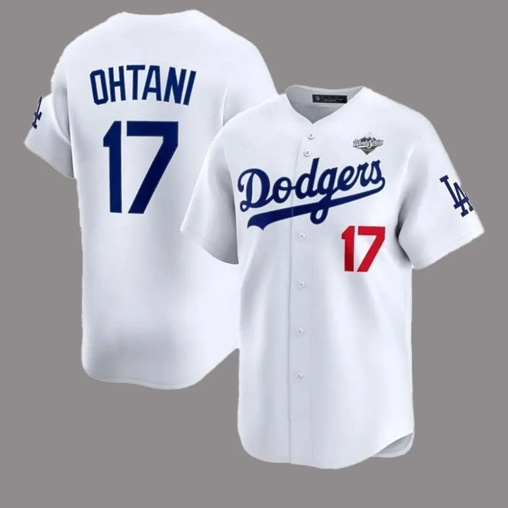 LA Dodgers 2025 Patch World Series No17 Shohei Ohtani Jersey theclothingtribe