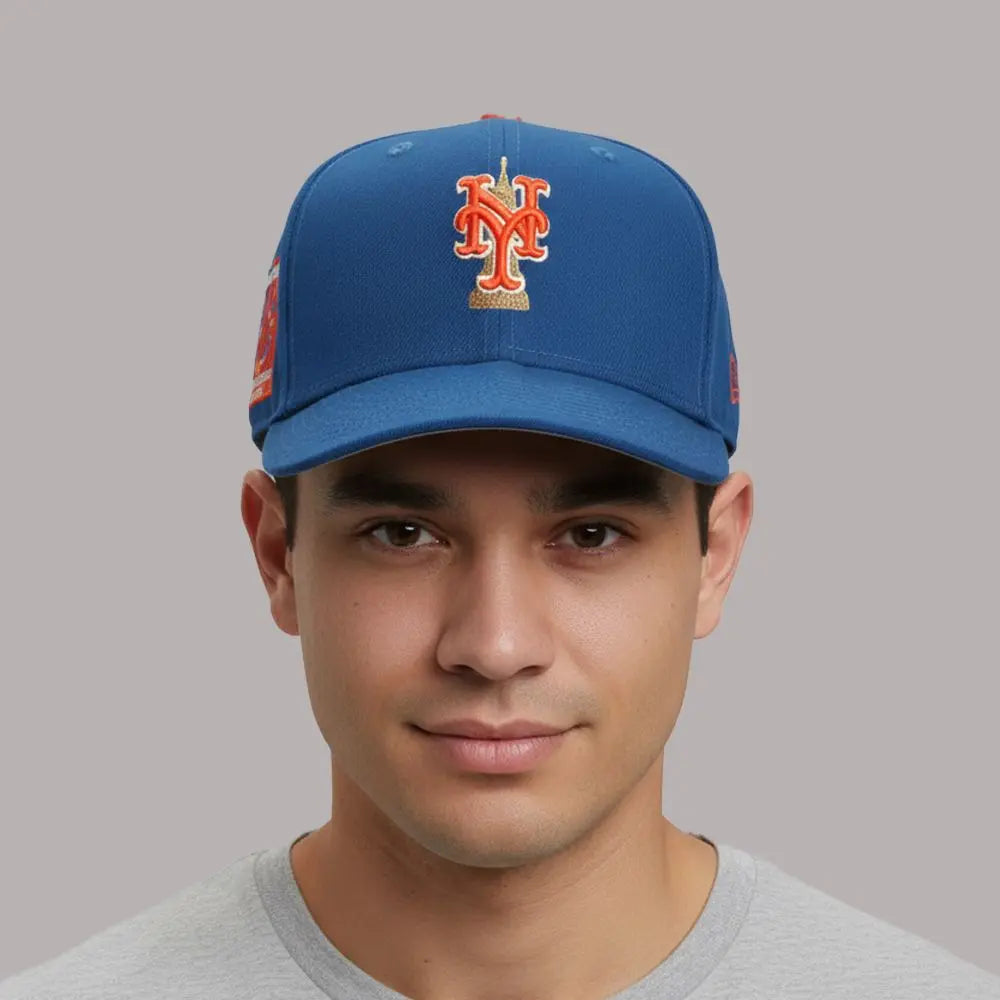 New York Mets Shea Stadium 40th Anniversary Empire State Building Hat theclothingtribe