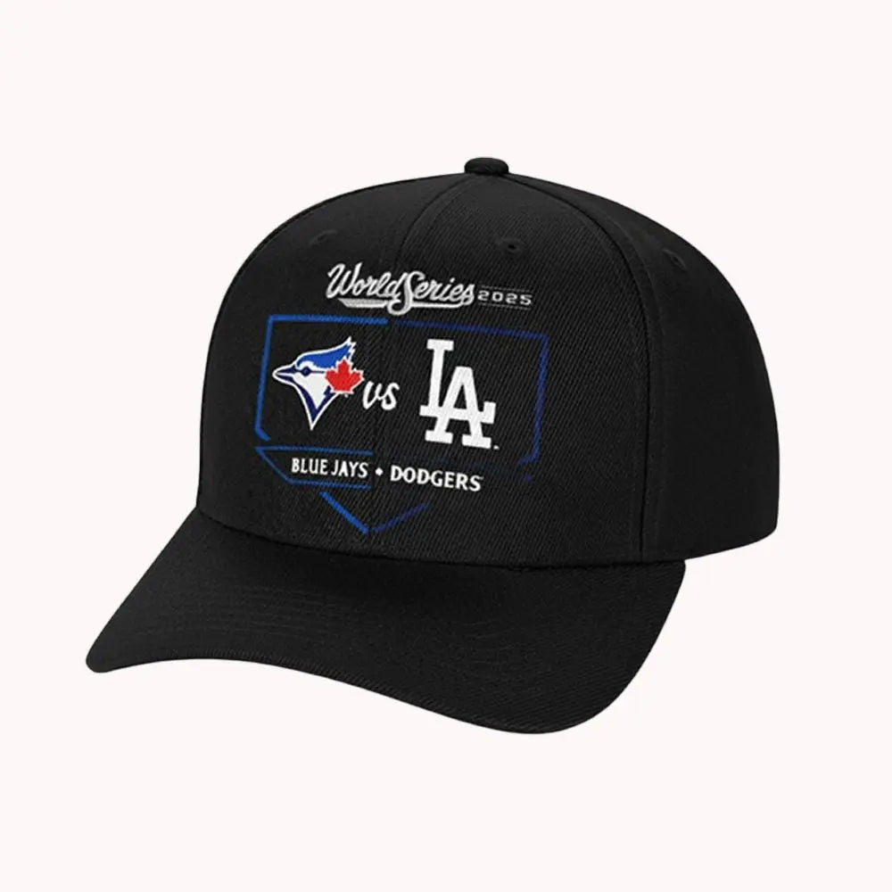 2025 Blue Jays x Dodgers World Series Hat theclothingtribe