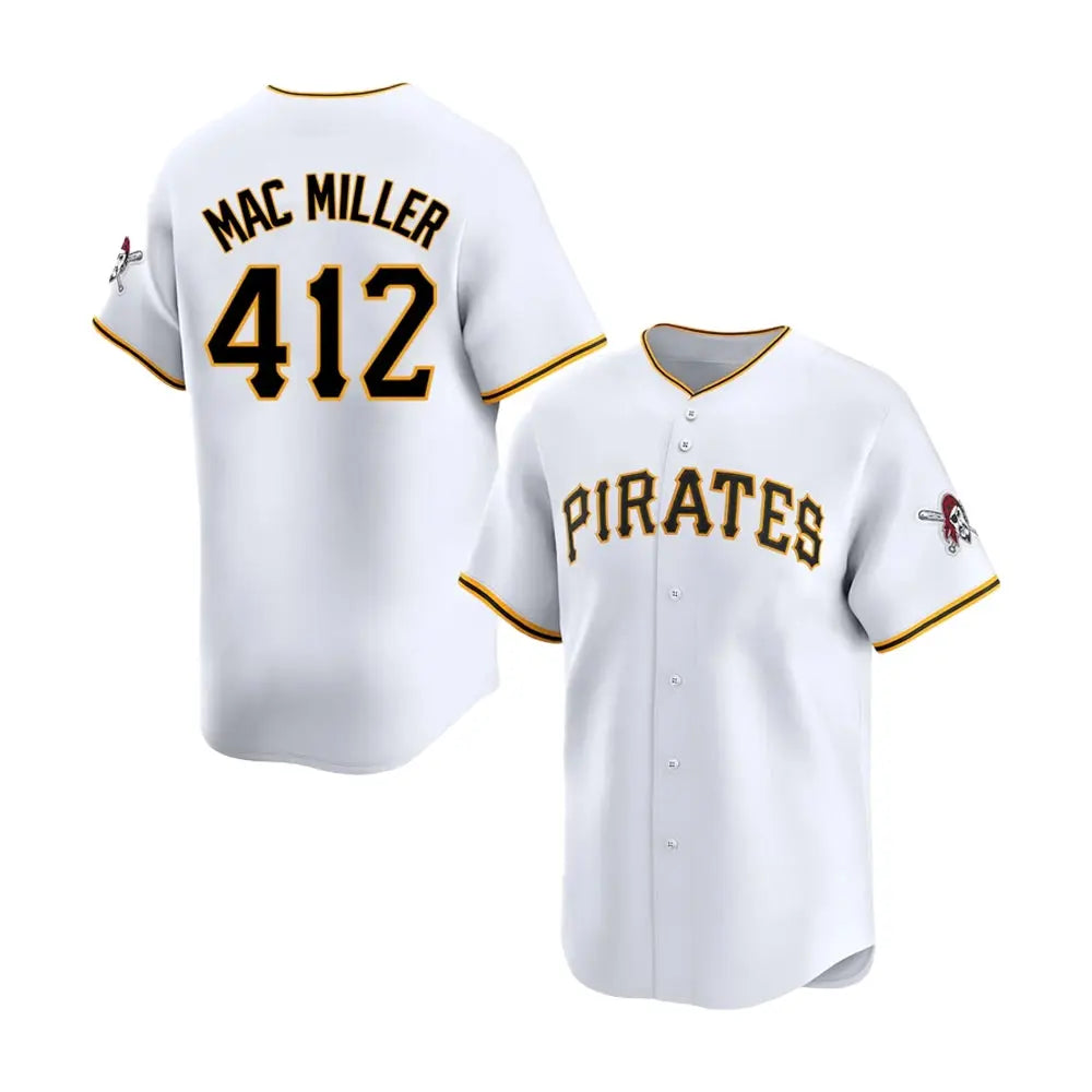 Mac Miller Pittsburgh Pirates Jersey 2025 theclothingtribe