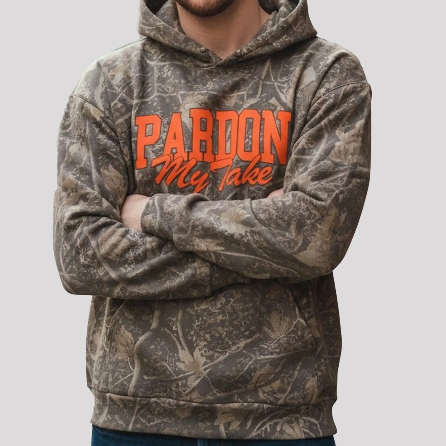 2025 Pardon My Take Camo Hoodie theclothingtribe