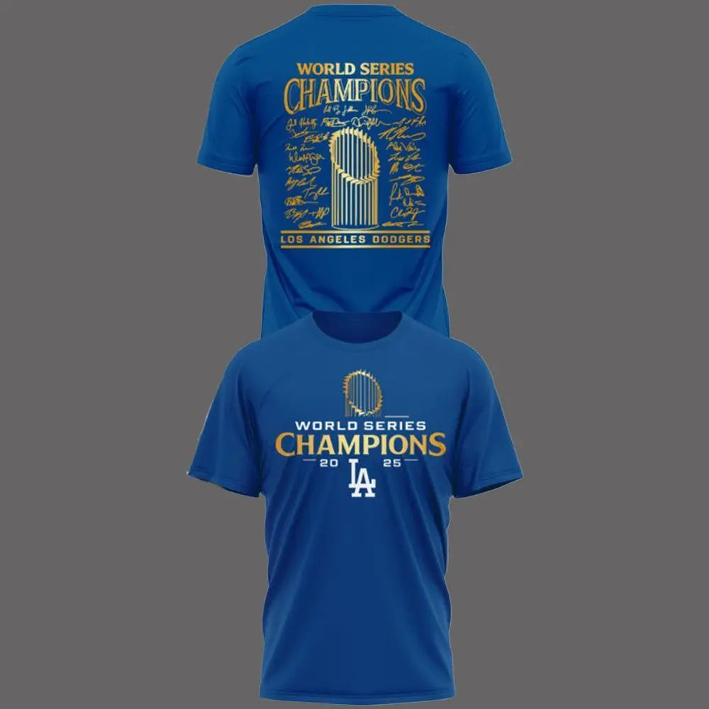 2025 LA Dodgers World Series Champions Hoodie theclothingtribe