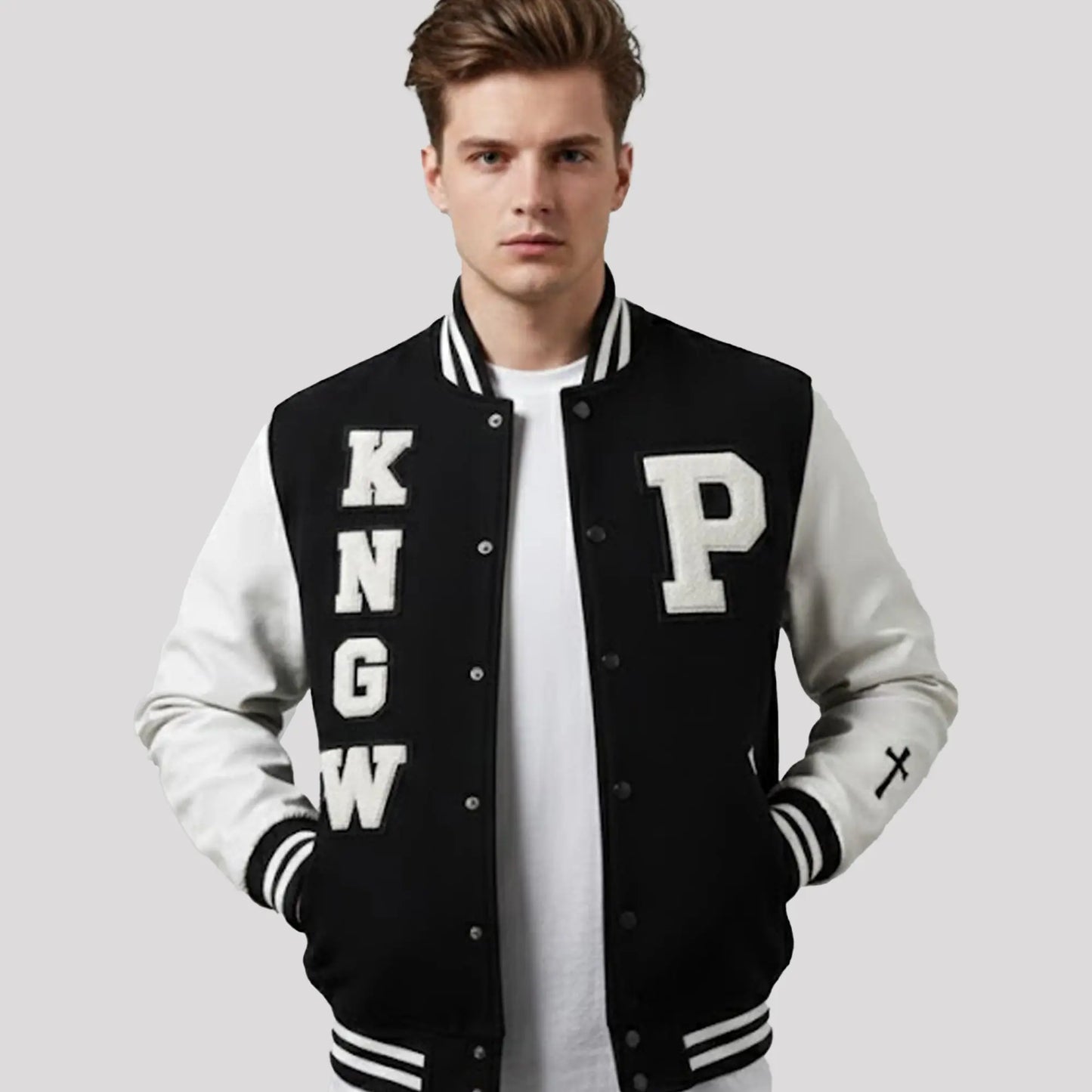 2025 Carolina Panthers Tetairoa McMillan KNGW Jacket theclothingtribe