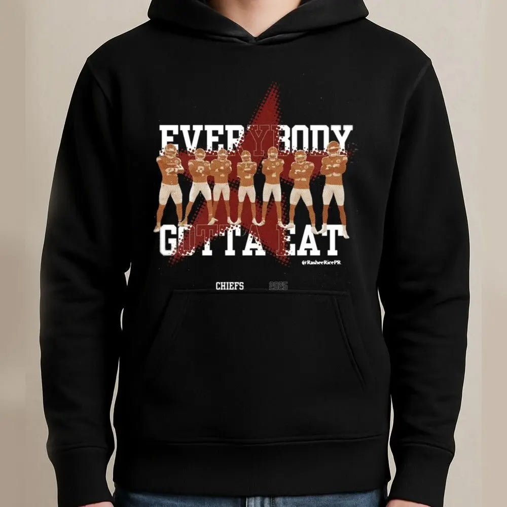 2025 Chiefs Everybody Gotta Eat Star Shirt theclothingtribe