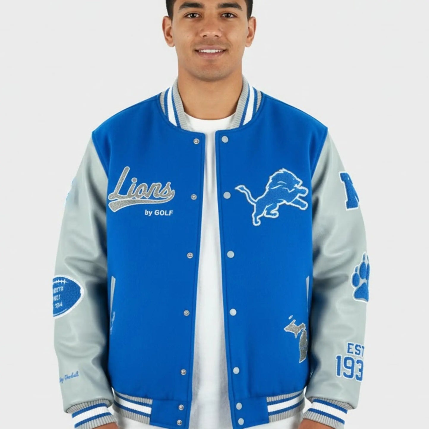 2025 Detroit Lions By Golf One Pride Jacket theclothingtribe