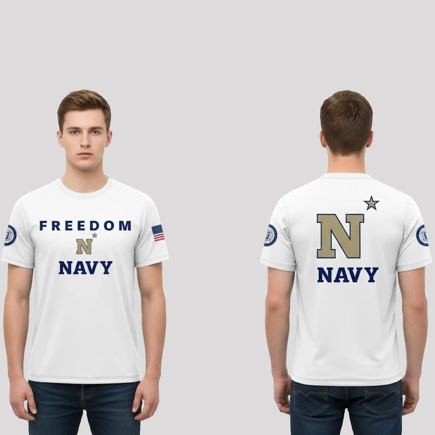 2025 Navy Midshipmen Freedom Hoodie theclothingtribe