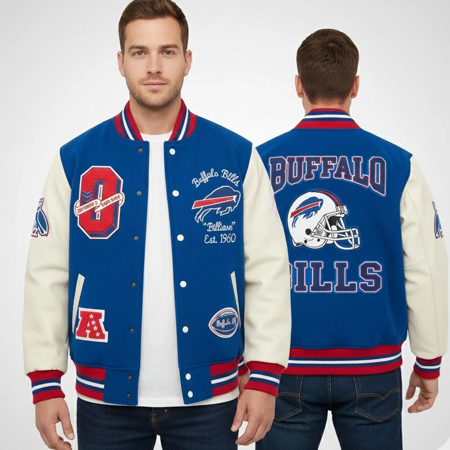 2026 Buffalo Bills Billieve Est 1960 Jacket