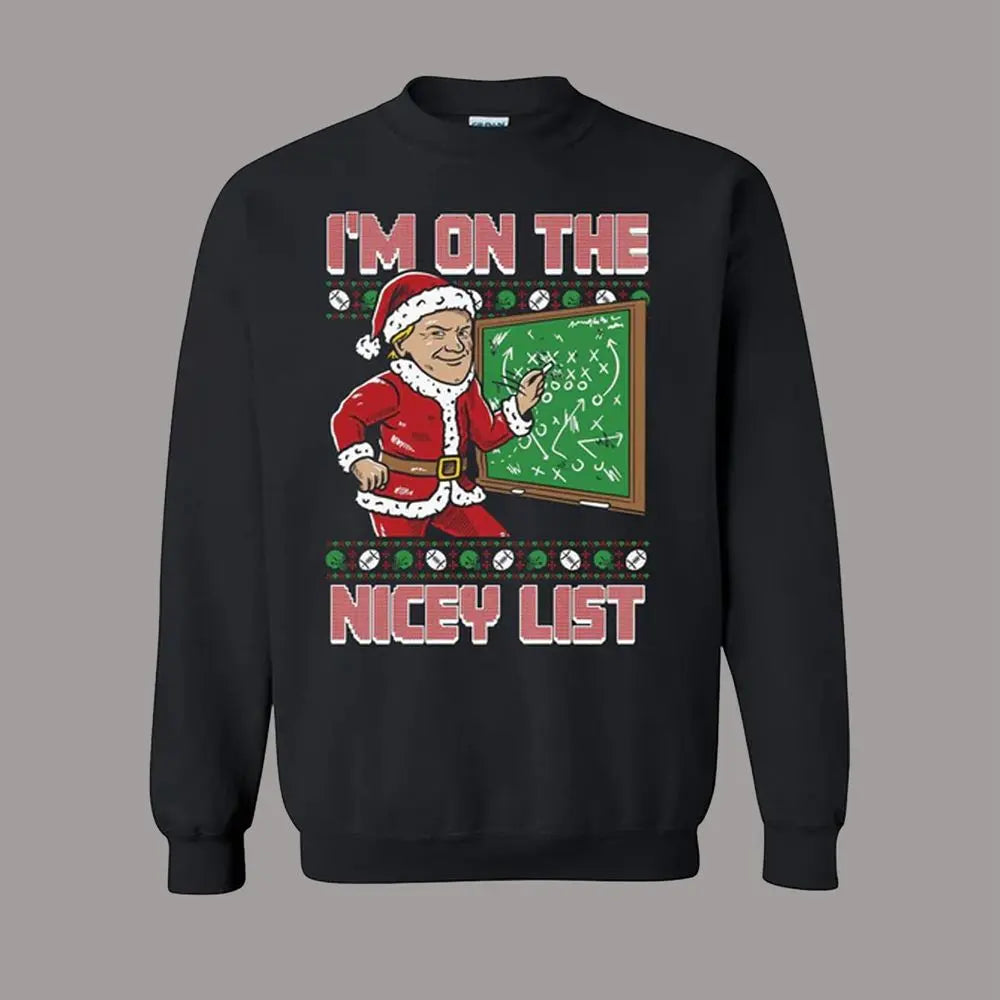2026 I Am On The Nicey List Ugly Sweater theclothingtribe