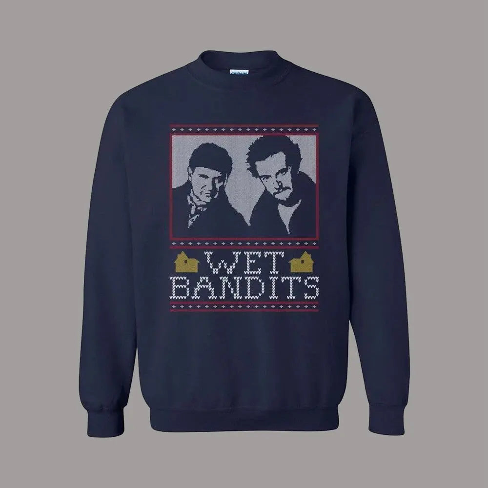 2025 Wet Bandits Ugly Sweater theclothingtribe