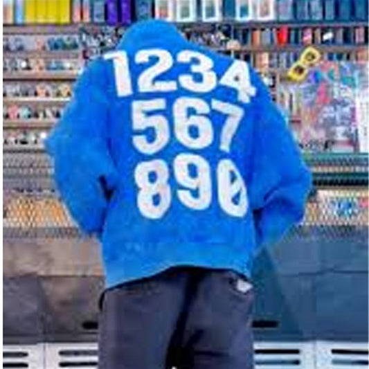 A Chinese 1234567890 Sweatshirt