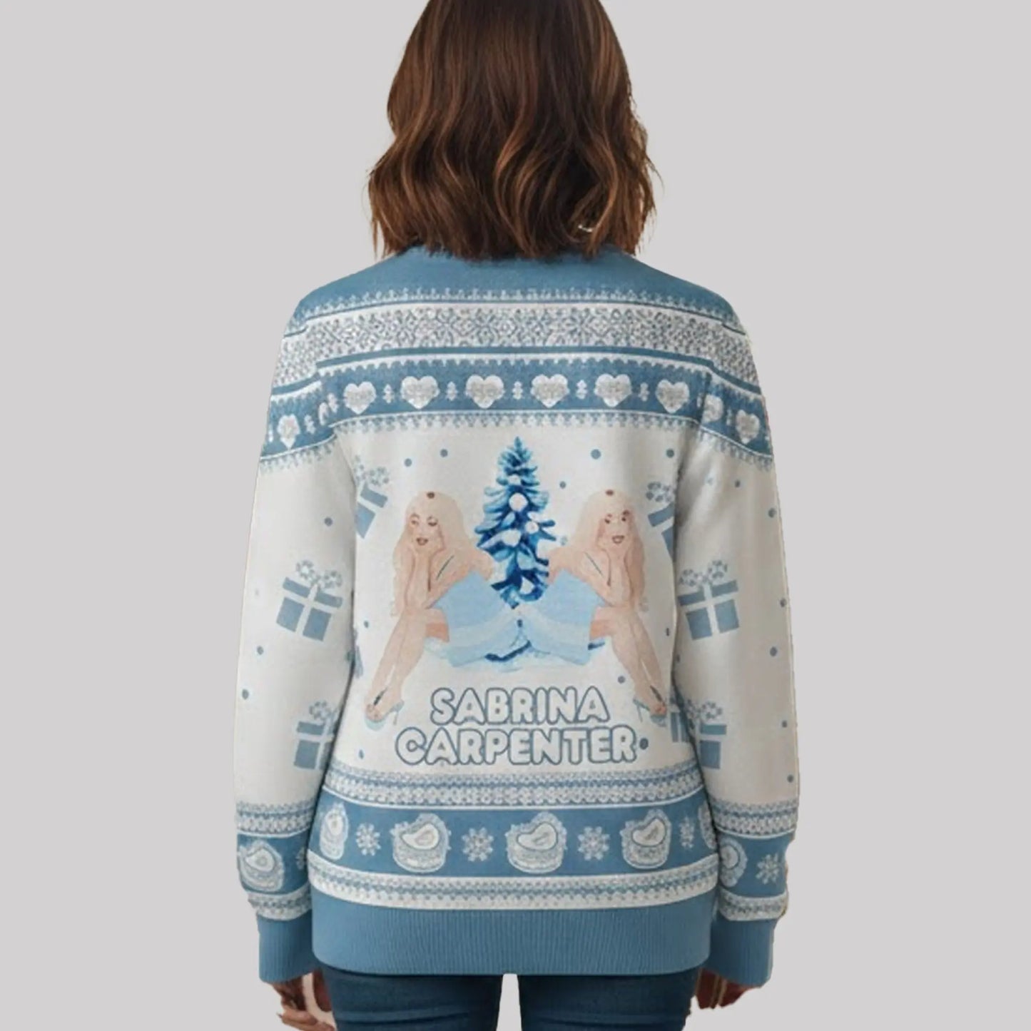 All I Want For Christmas Is Sabrina Ugly Sweater theclothingtribe