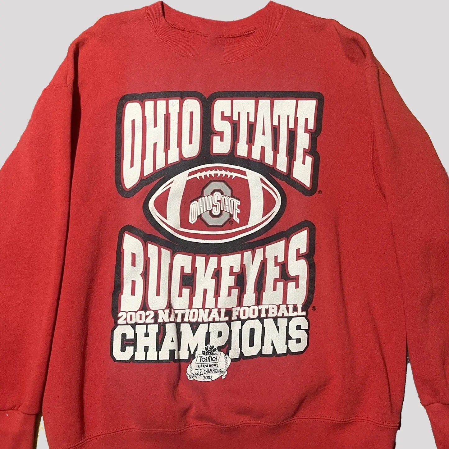 Amanda Vance Ohio State Buckeyes 2002 National Football Champions Sweatshirt theclothingtribe