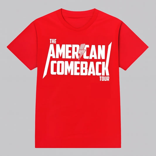 Charlie Kirk The American Comeback Tour Shirt