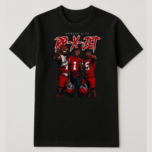 Chiefs Rashee Rice Kansas City RR X Jet Shirt