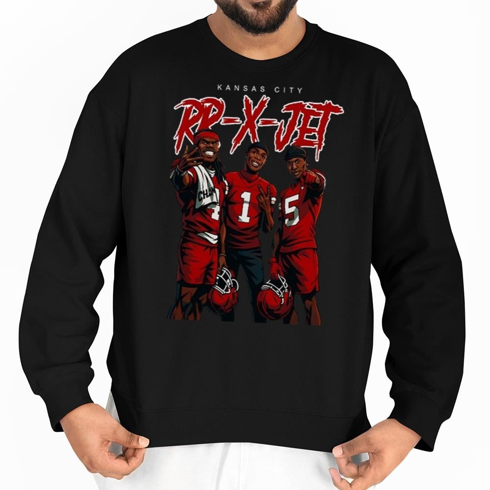 Chiefs Rashee Rice Kansas City RR X Jet Shirt