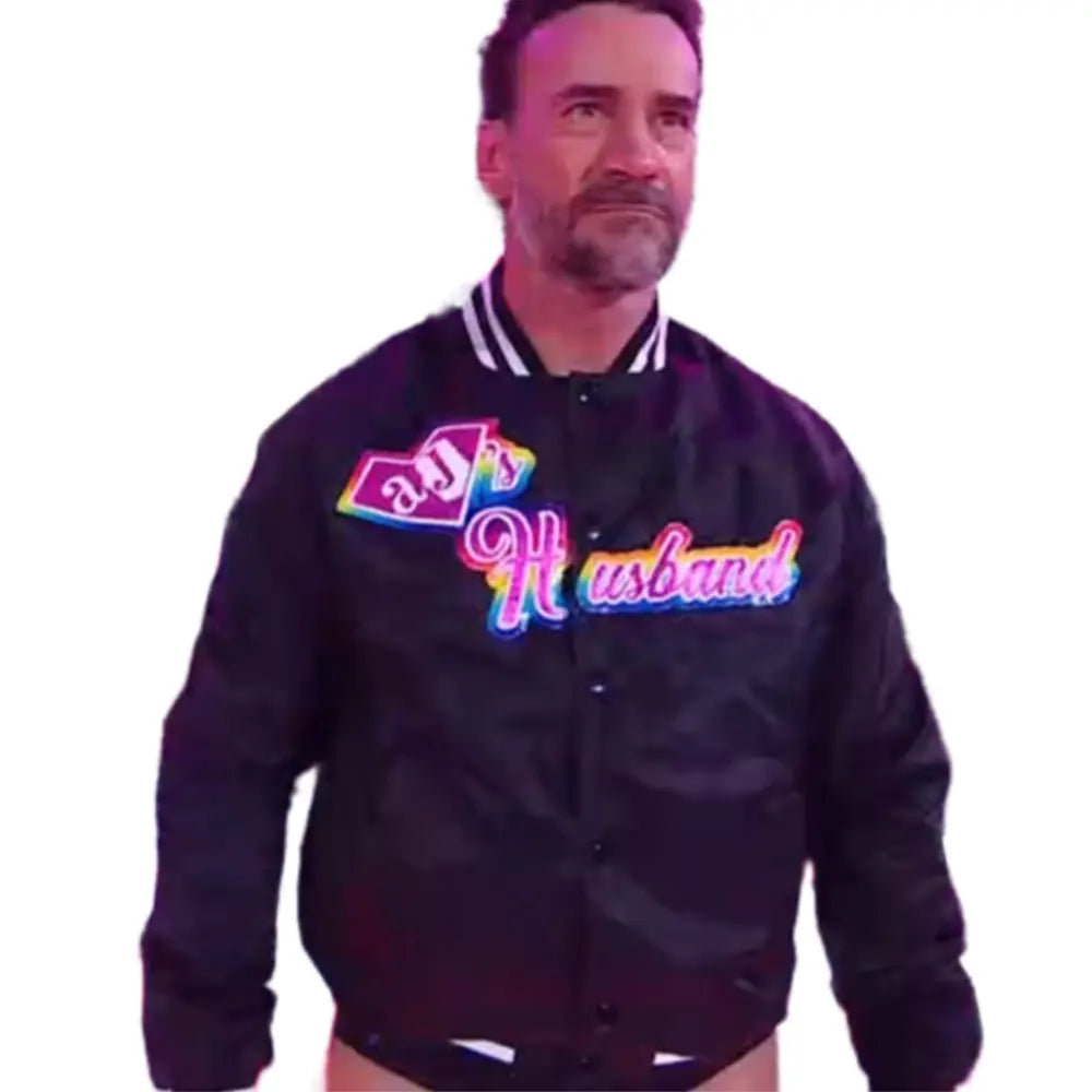 Cm Punk Aj Husband Jacket theclothingtribe