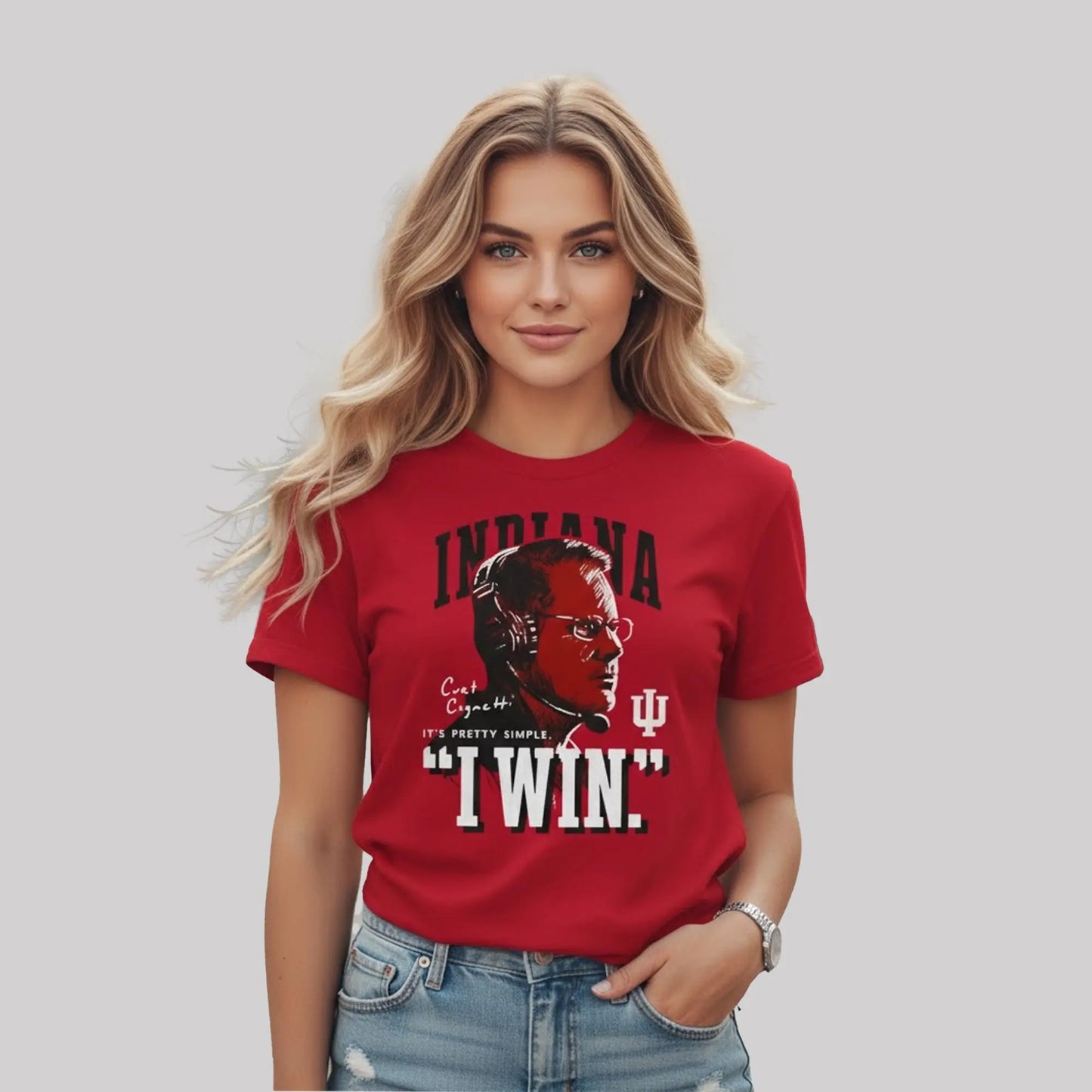 Kalen Jackson Coach Bob Knight Indiana Its Pretty Simple I Win Shirt theclothingtribe