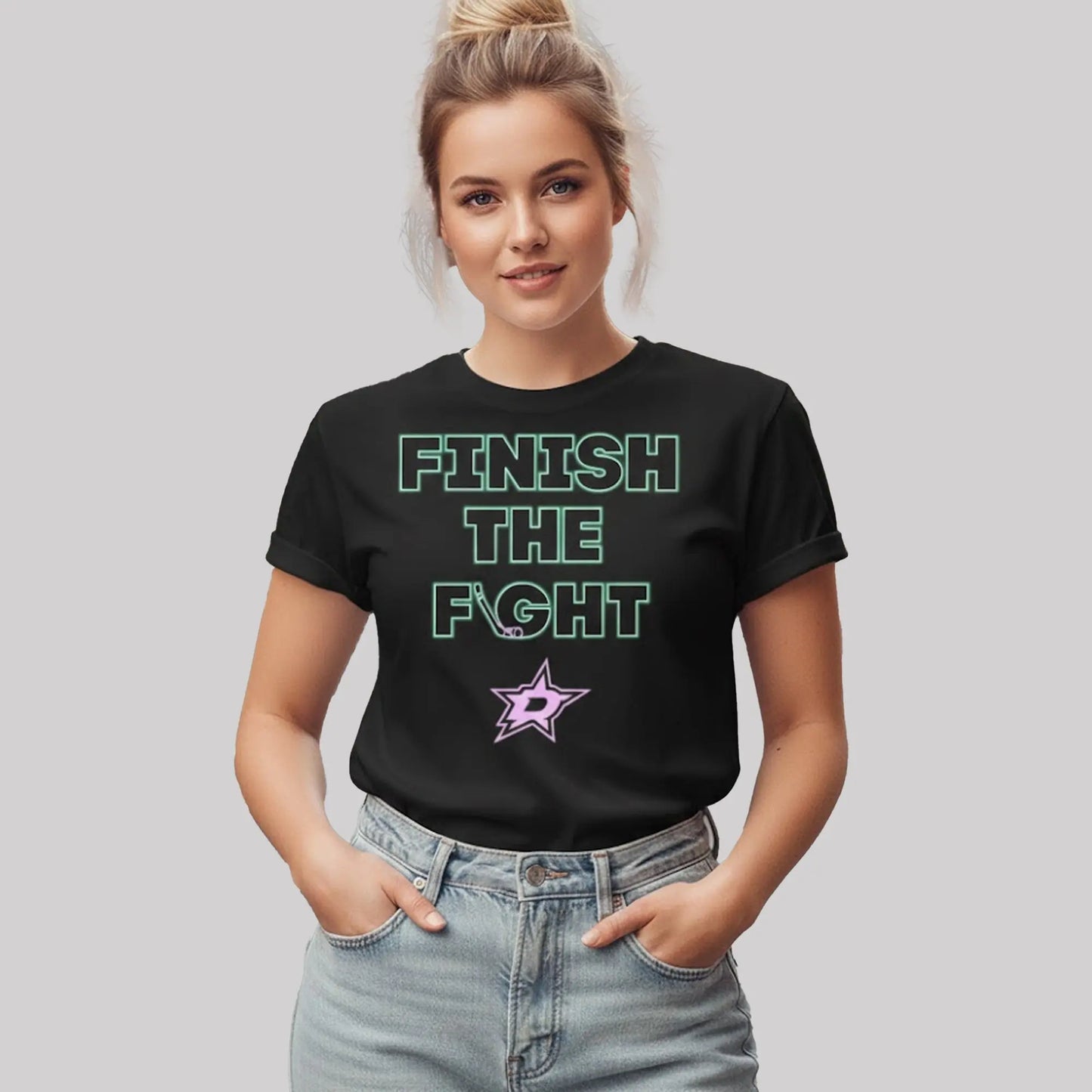 Dallas Star Finsh The Fight Shirt theclothingtribe