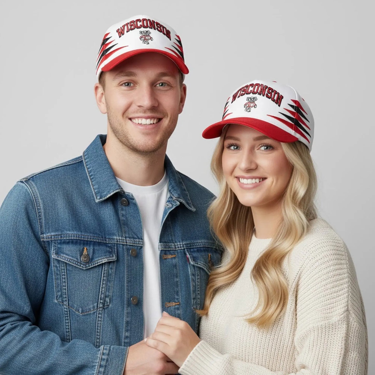 Daniel Katz Big Cat Wisconsin Bucky Badger Hat theclothingtribe