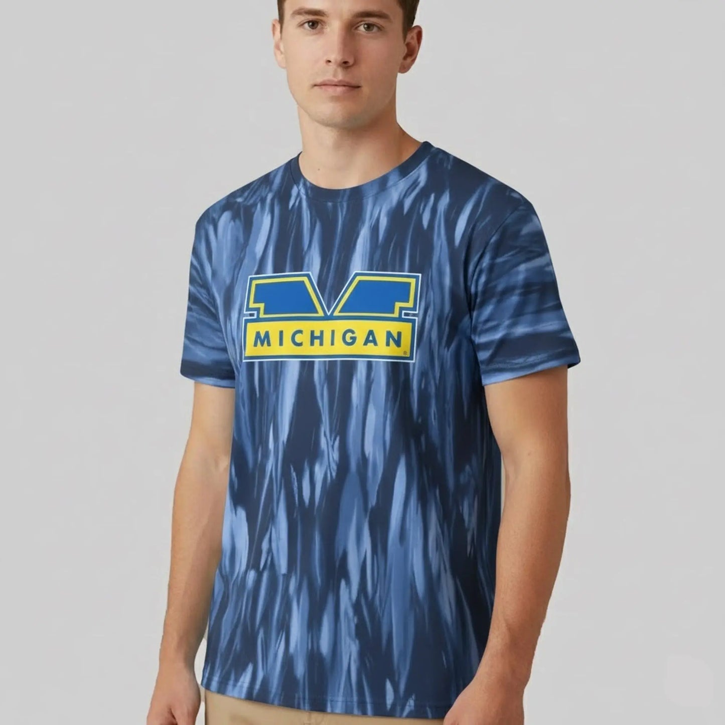 Dave Portnoy Michigan Wolverines Dark Blue Shirt theclothingtribe