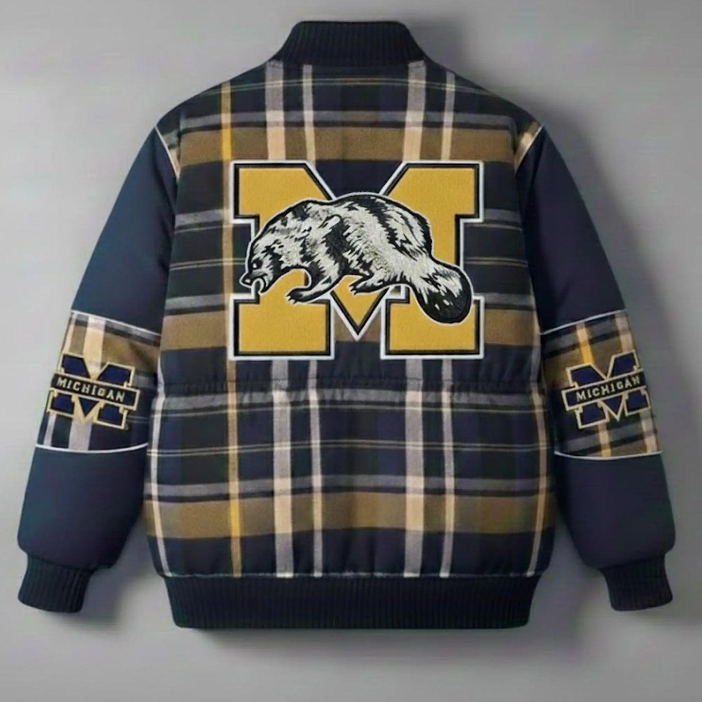 Dave Portnoy Mascot Michigan Wolverines Jacket theclothingtribe