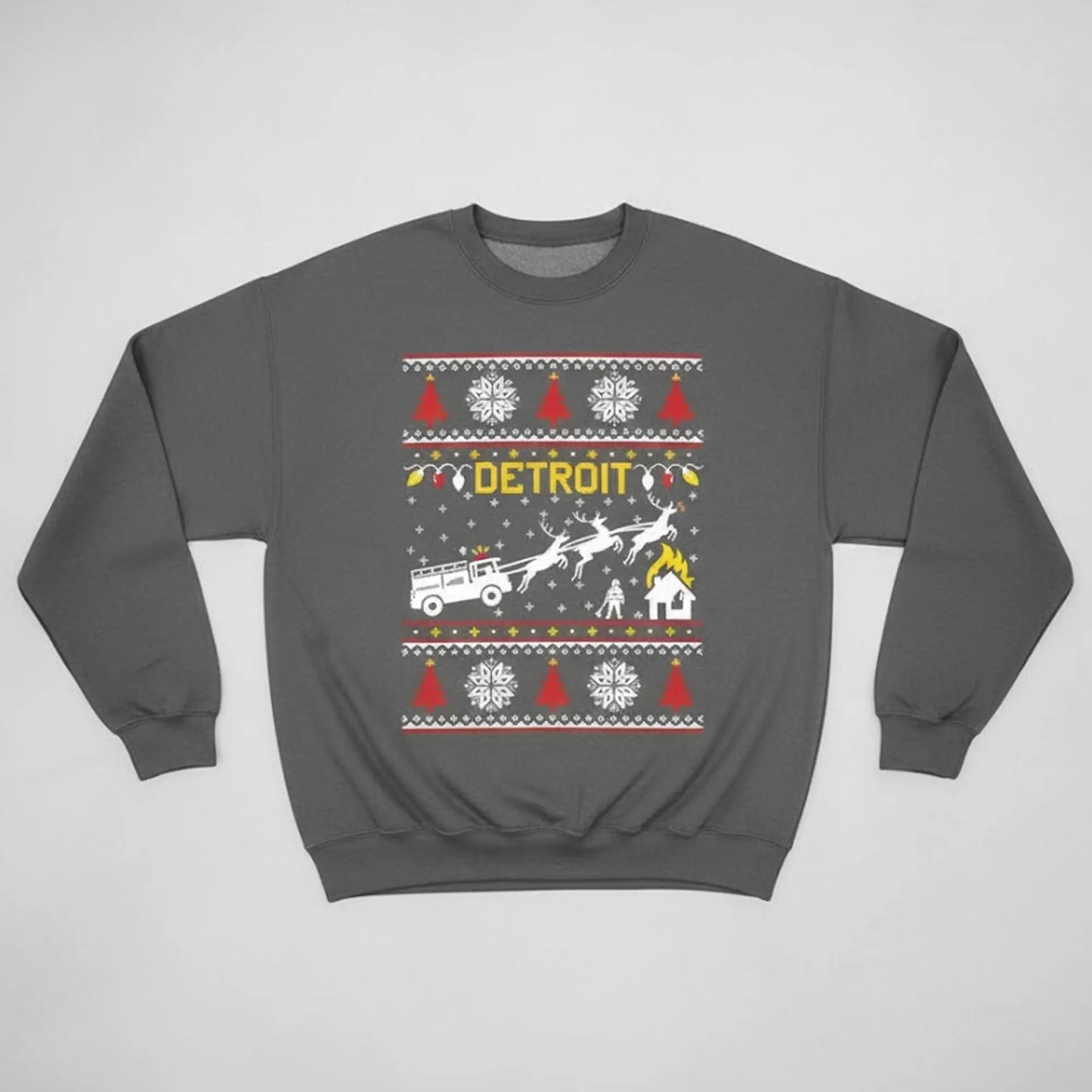 Detroit Dan Skipper Christmas Holiday Sweatshirt