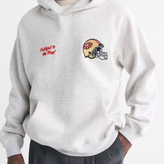 Fred Warne Faithful To The Bay  49ers Hoodie