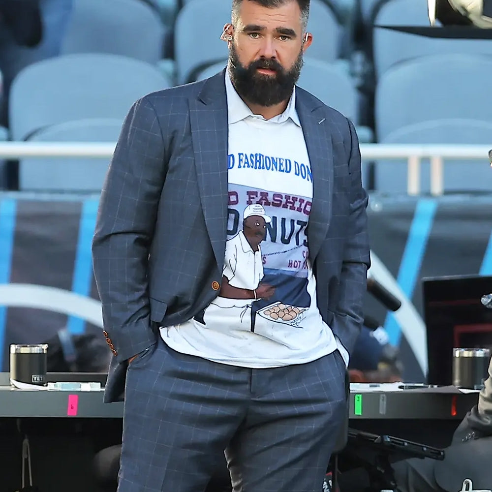 Jason Kelce Old Fashioned Donuts Monday Night Countdown Shirt