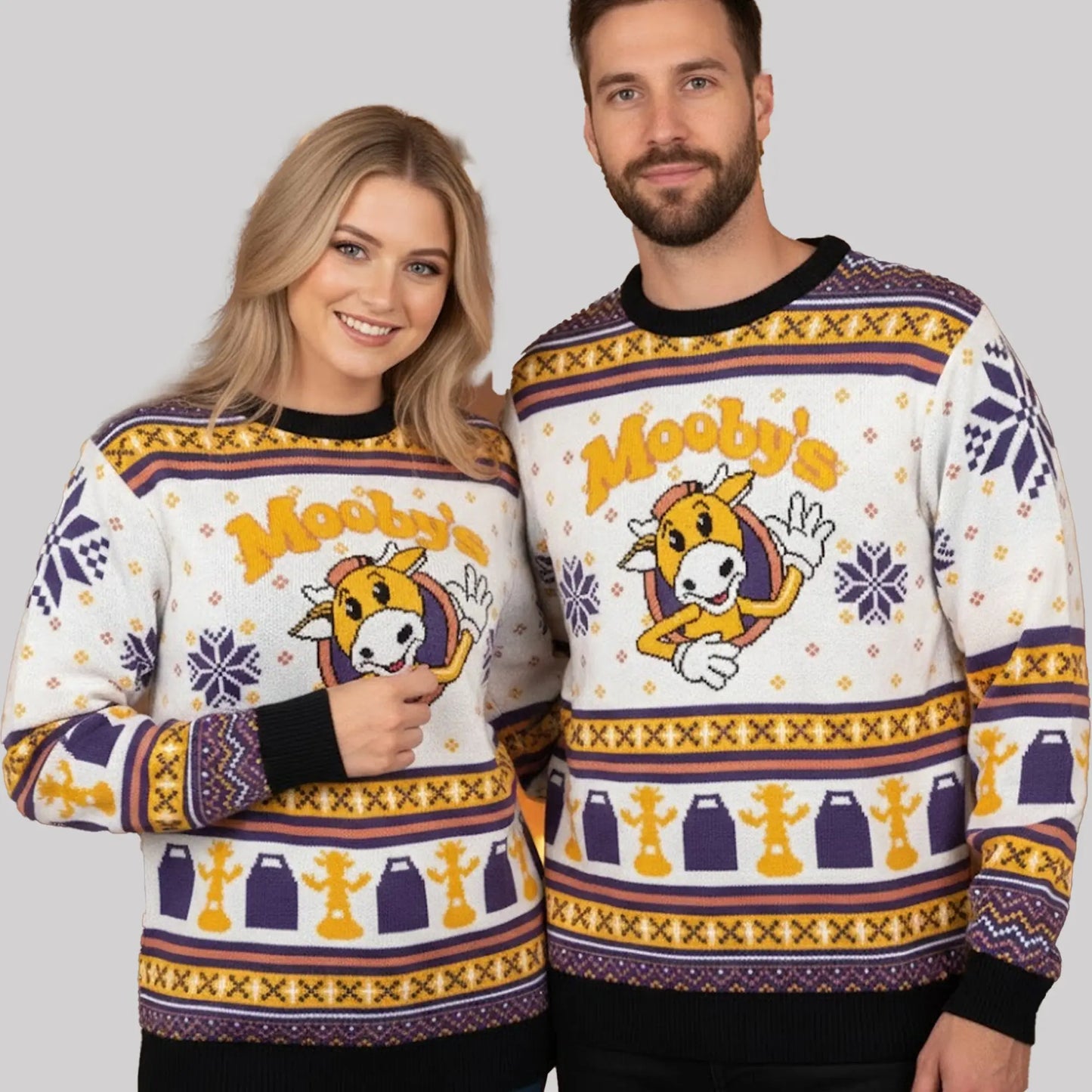 Jason Mewes Moobys Christmas Ugly Sweater theclothingtribe