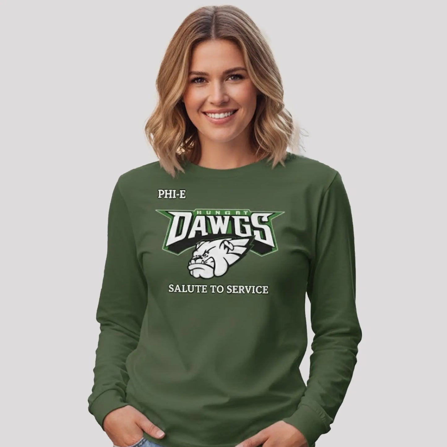 Jason Kelce Phi E Hungry Dawgs Salute To Service Sweatshirt theclothingtribe