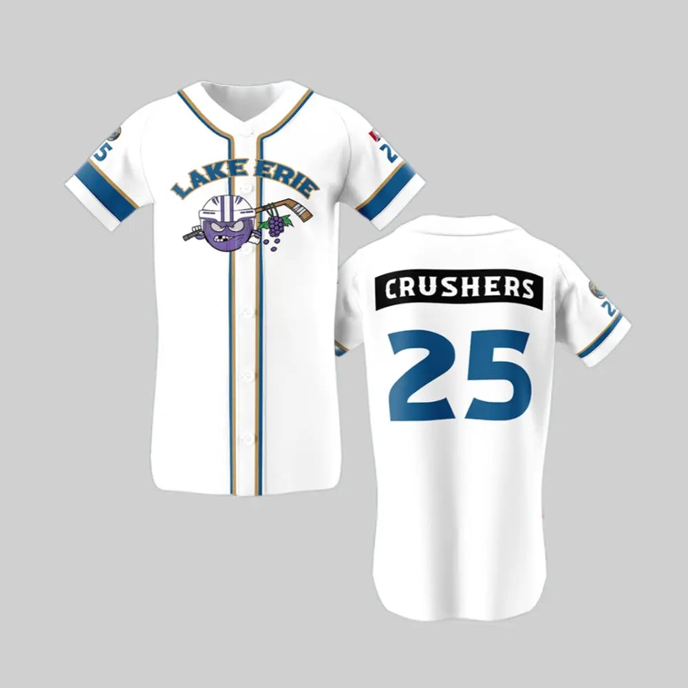 Lake Erie Crushers Jersey Giveaway 2025 theclothingtribe