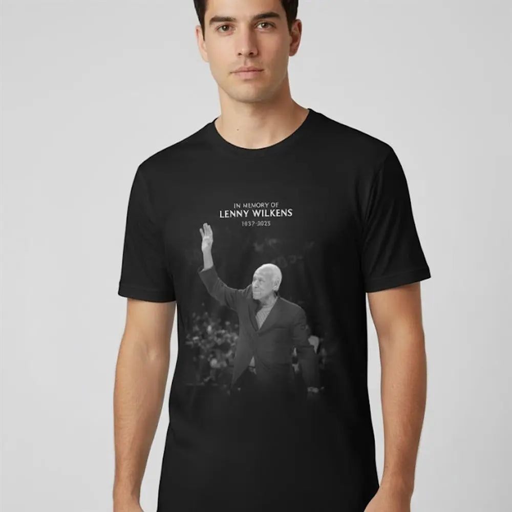 Lenny Wilkens In Memory Of 1937 2025 Shirt - theclothingtribe