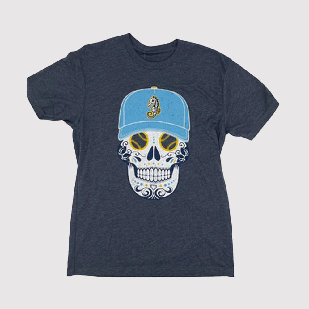 Norfolk Tides Caballitos Sugar Skull Shirt
