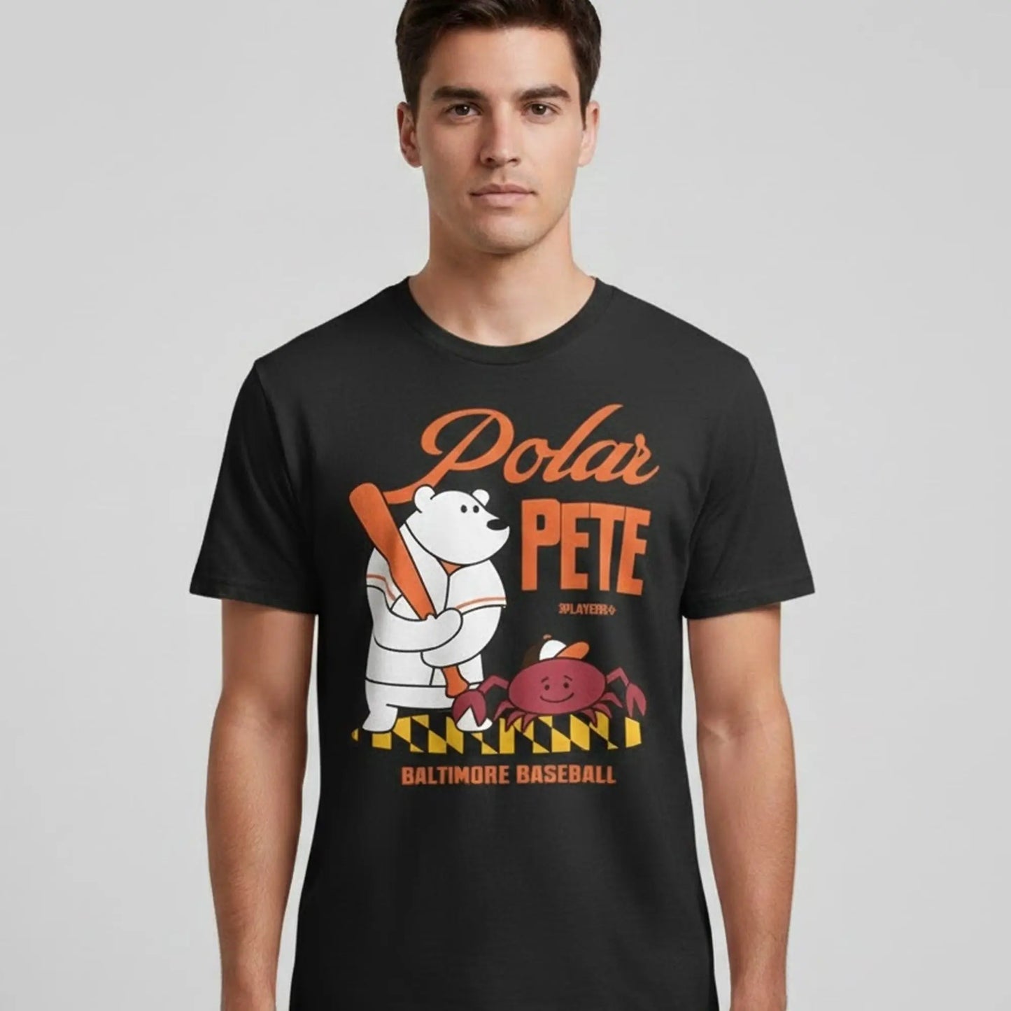 Polar Pete Players Baltimore Baseball Shirt