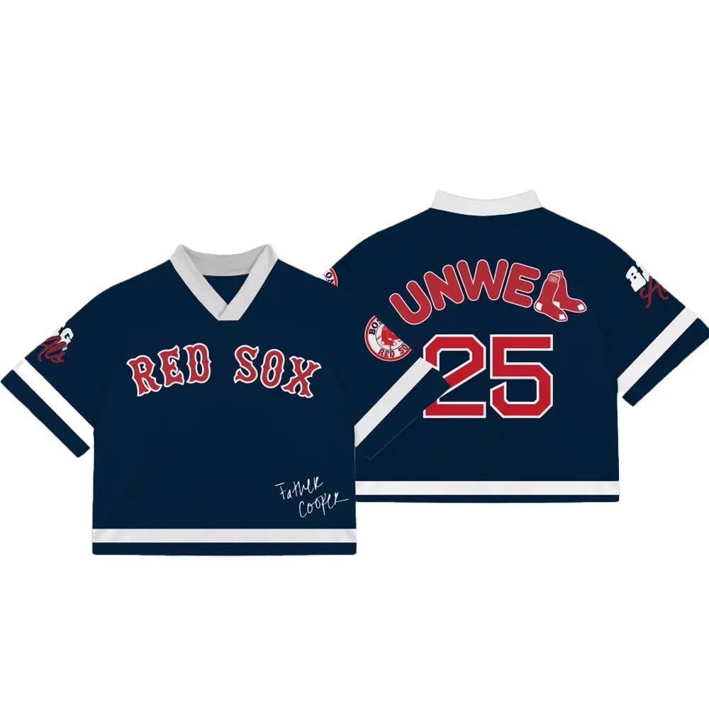 Red Sox Unwell Big Al Block Party Jeysey 2025 theclothingtribe