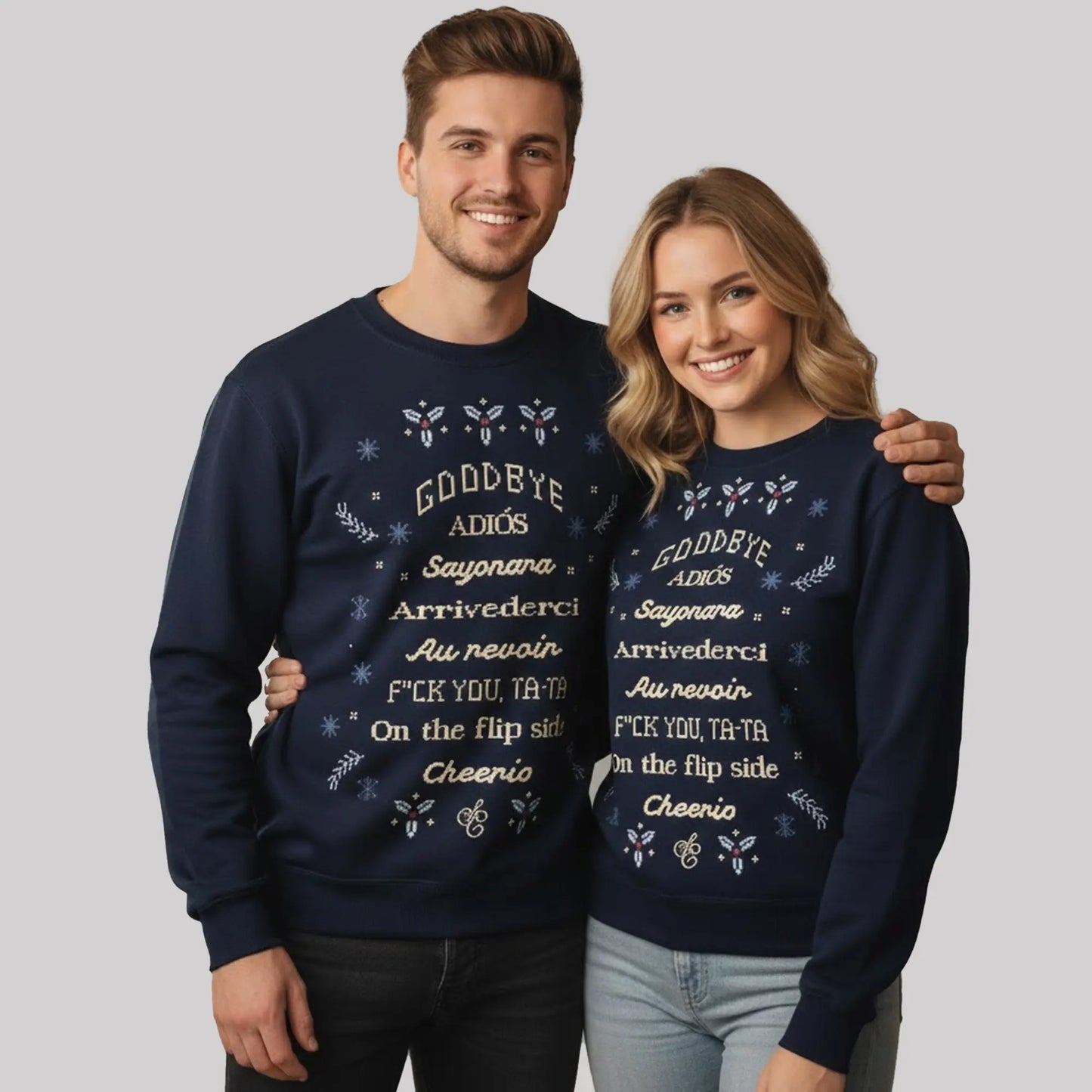 Sabrina Carpenter Goodbye Ugly Sweater theclothingtribe