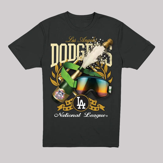 2025 Los Angeles Dodgers World Series Champagne & Goggles Shirt