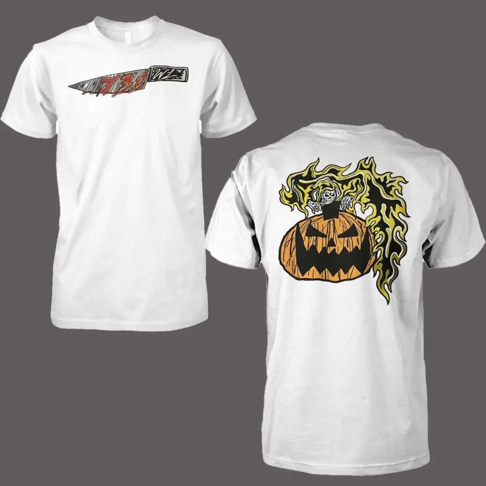 2025 Warren Lotas x Asspizza Reaper Pumpkin Shirt theclothingtribe