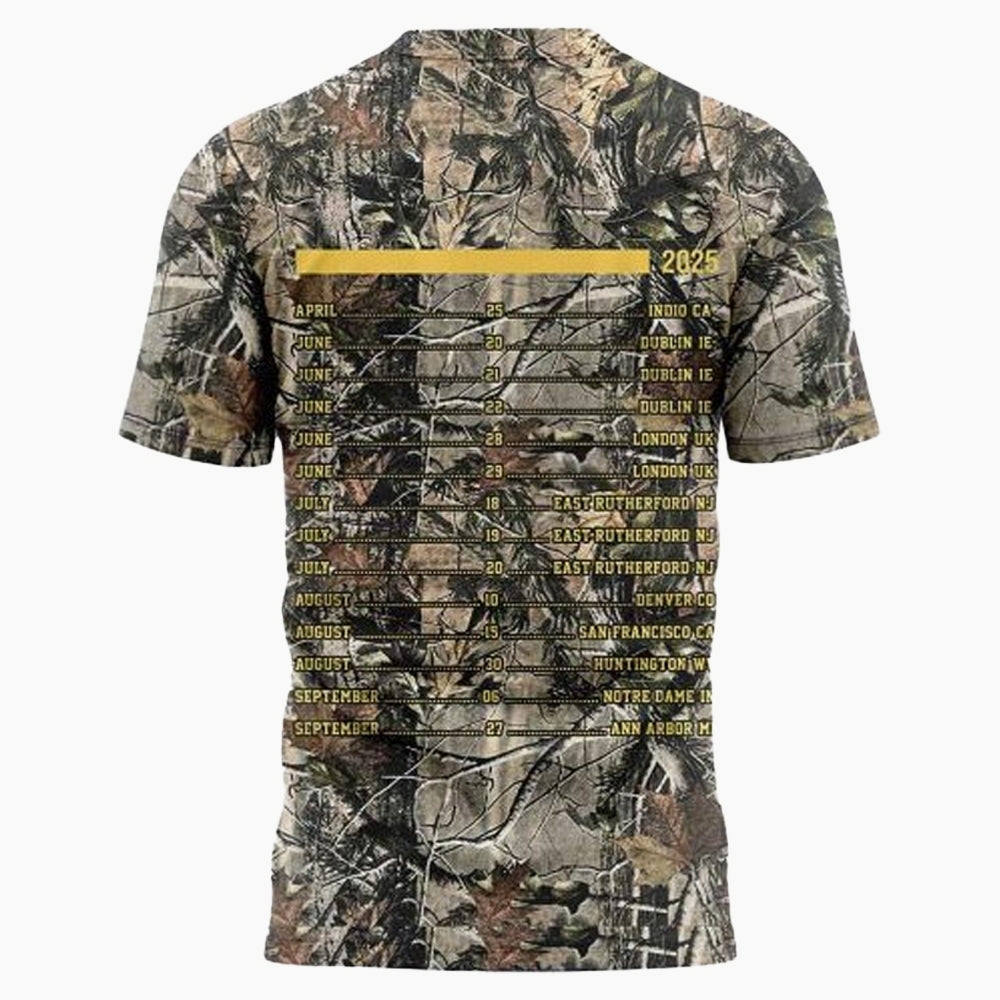 Zach Bryan Meadowlands Camo Shirt