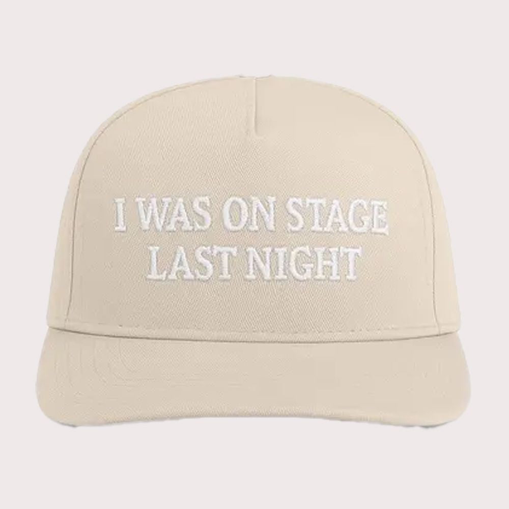 Bad Bunny I Was On Stage Last Night Hat