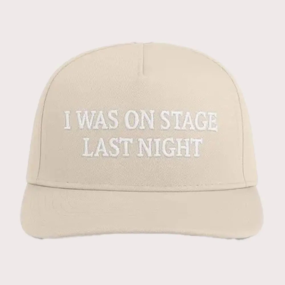 Bad Bunny I Was On Stage Last Night Hat theclothingtribe