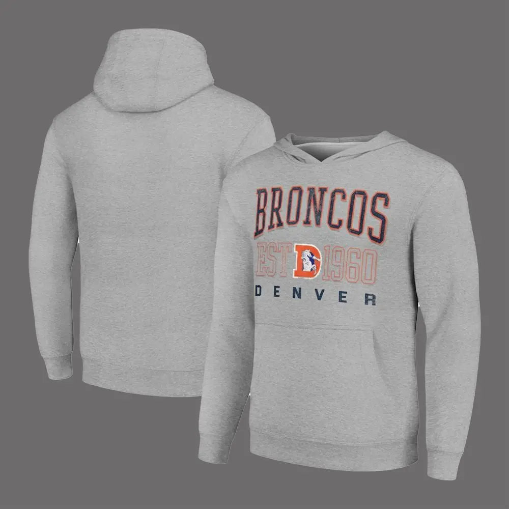 2025 Denver Broncos Throwback Hoodie theclothingtribe